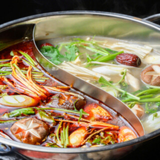 【個室限定】火鍋×山椒鍋コース